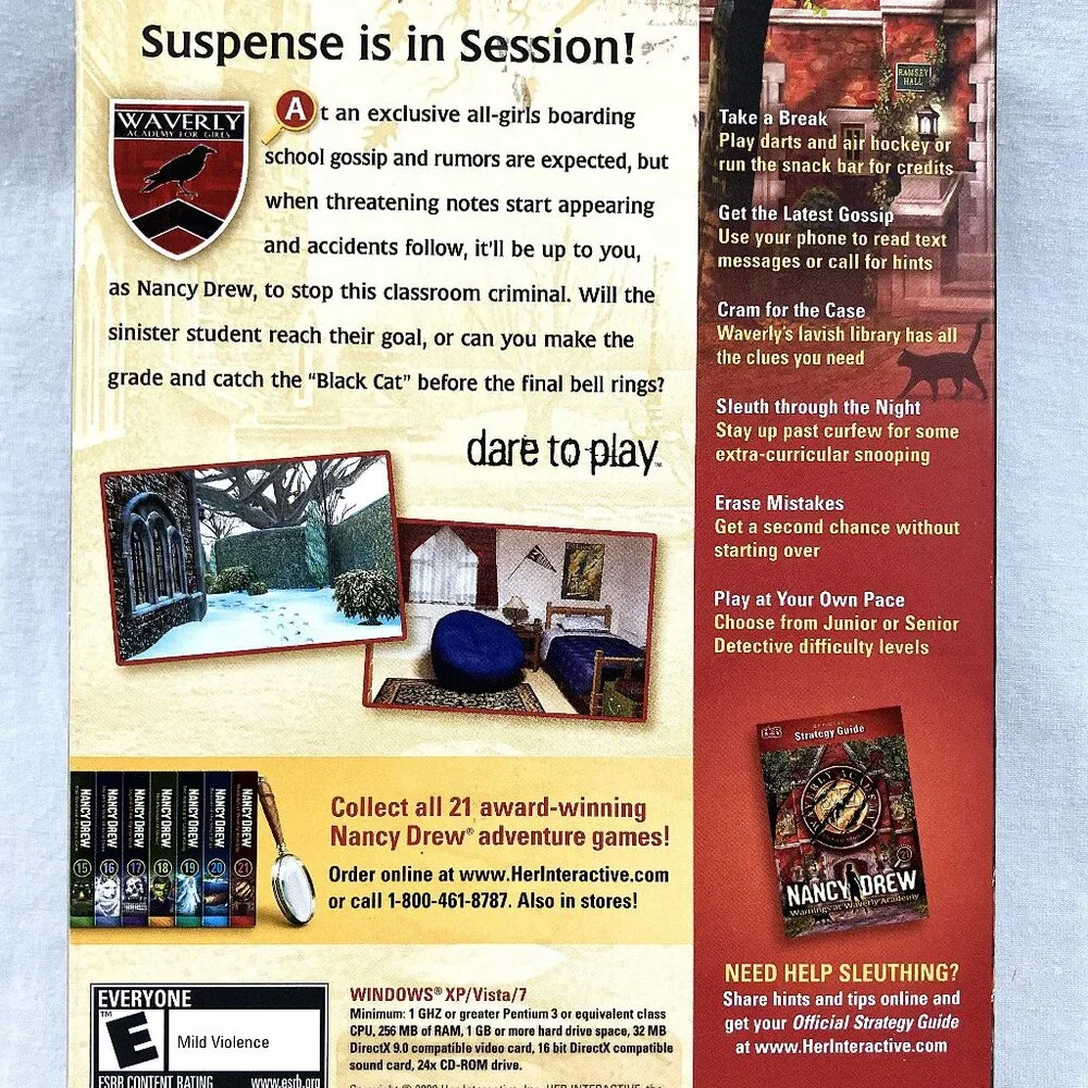 Nancy Drew: Warnings at Waverly Academy PC Game #21